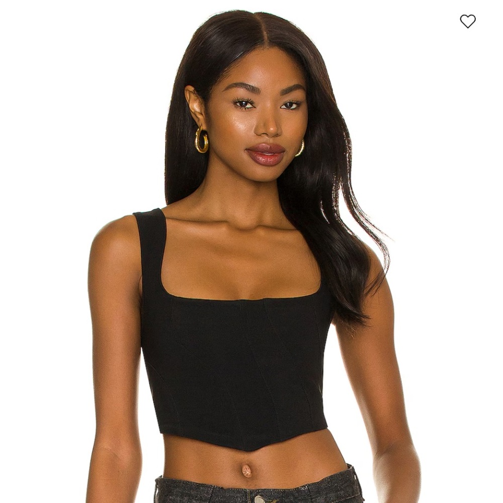 Guizio Bayeux Black Bustier Corset // XS